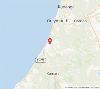 Map of Rutherglen, West Coast