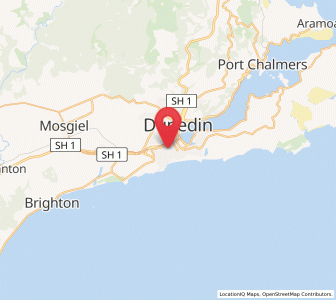 Map of Saint Kilda, Otago