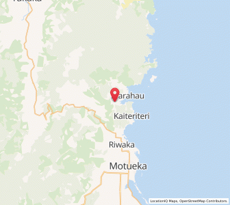 Map of Sandy Bay, Tasman