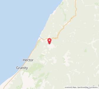 Map of Seddonville, West Coast
