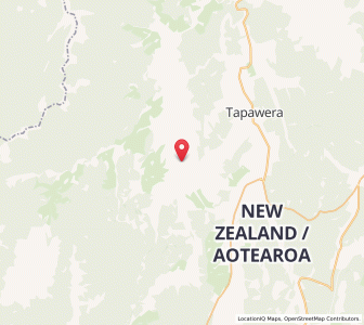 Map of Sherry River, Tasman