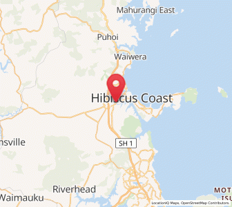 Map of Silverdale, Auckland