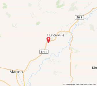 Map of Silverhope, Manawatu-Wanganui