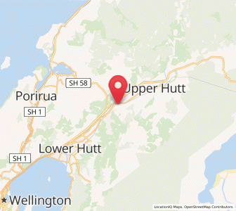 Map of Silverstream, Wellington