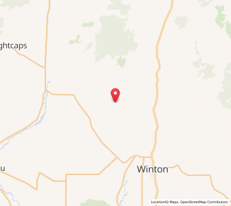 Map of South Hillend, Southland
