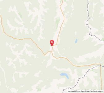 Map of Springs Junction, West Coast