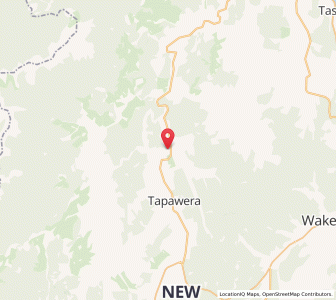 Map of Stanley Brook, Tasman