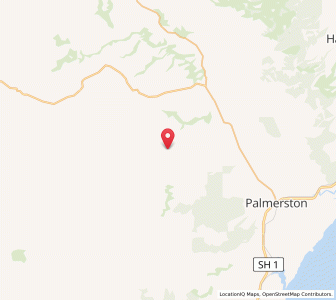 Map of Stoneburn, Otago