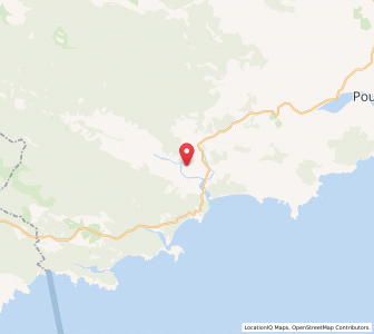 Map of Stuarts, Otago