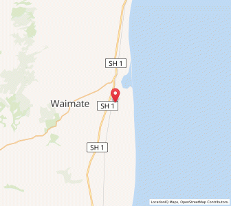 Map of Studholme Junction, Canterbury