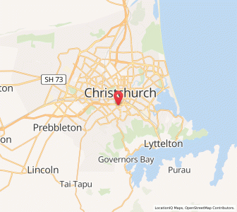 Map of Sydenham, Canterbury