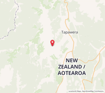 Map of Tadmor, Tasman