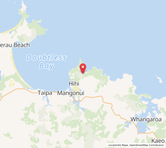Map of Taemaro, Northland