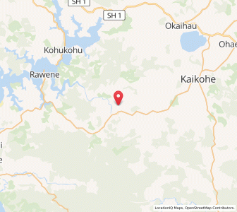 Map of Taheke, Northland