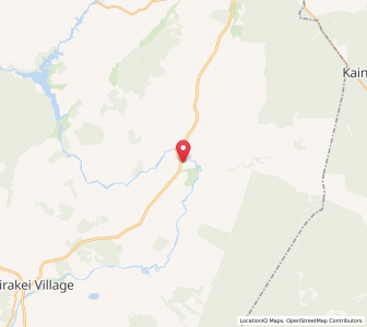 Map of Tahorakui, Waikato