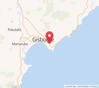 Map of Tamarau, Gisborne