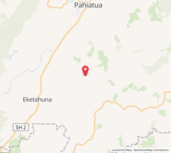 Map of Tane, Manawatu-Wanganui