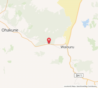 Map of Tangiwai, Manawatu-Wanganui
