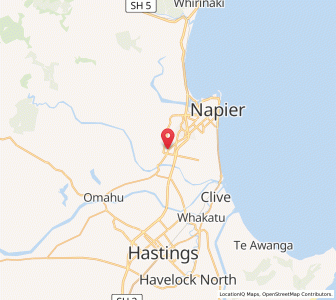 Map of Taradale, Hawke's Bay