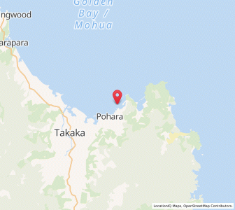 Map of Tarakohe, Tasman