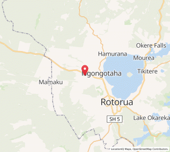 Map of Tarukenga, Bay of Plenty