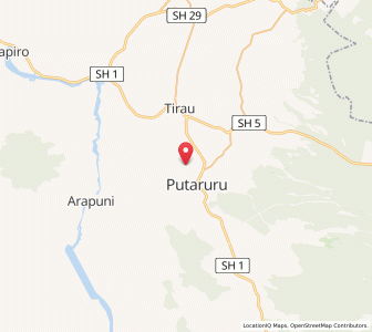 Map of Taumangi, Waikato