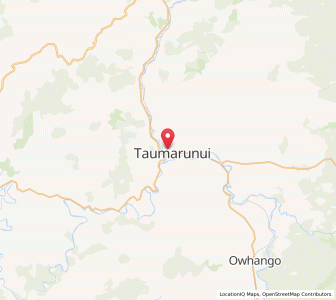 Map of Taumarunui, Auckland