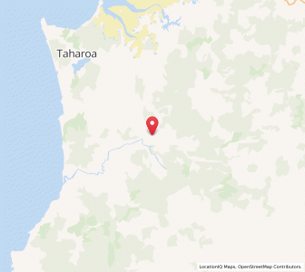 Map of Te Anga, Waikato