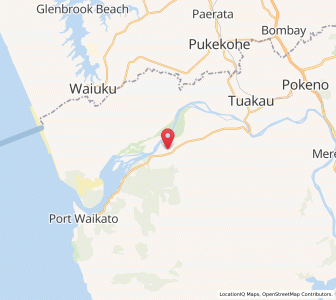 Map of Te Kohanga, Auckland