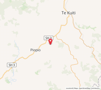 Map of Te Mapara, Waikato