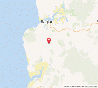 Map of Te Mata, Waikato