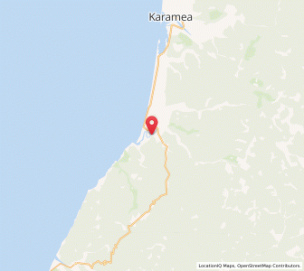 Map of Te Namu, West Coast