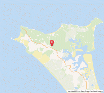 Map of Te Paki, Northland