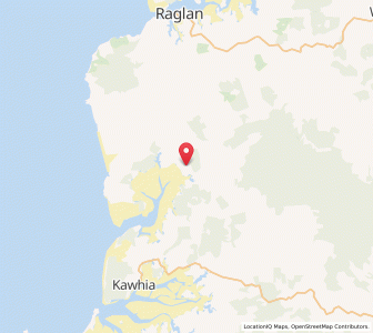 Map of Te Papatapu, Waikato