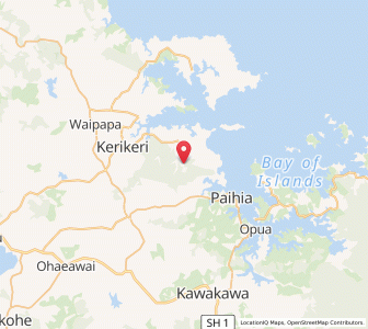 Map of Te Puke, Auckland