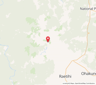 Map of Te Ranga, Manawatu-Wanganui