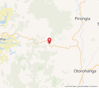 Map of Te Rauamoa, Waikato