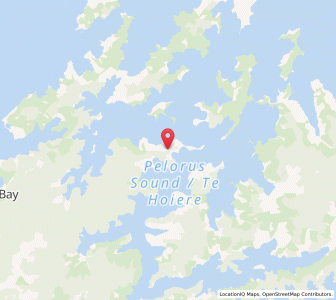 Map of Te Rawa, Marlborough