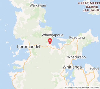 Map of Te Rerenga, Waikato
