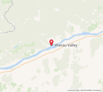 Map of Te Rou, Marlborough