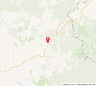 Map of Te Wera, Taranaki