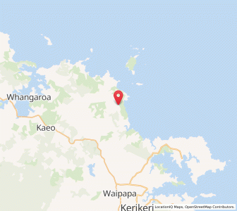 Map of Tepene, Northland