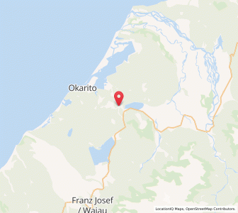 Map of The Forks, West Coast