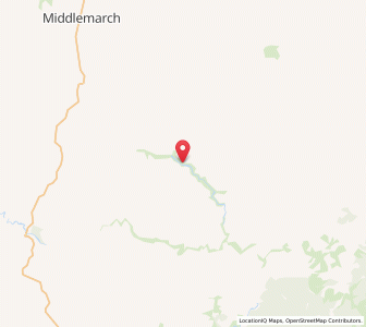 Map of The Reefs, Otago