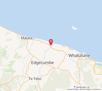 Map of Thornton, Bay of Plenty