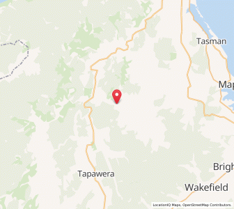Map of Thorpe, Tasman