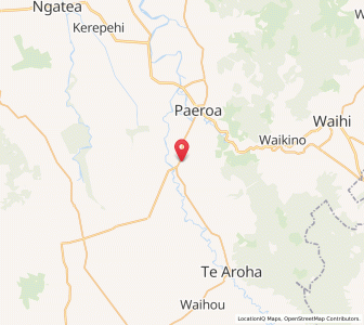 Map of Tirohia, Waikato