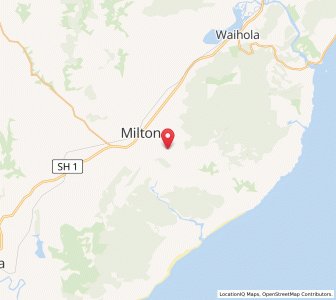 Map of Tokoiti, Otago