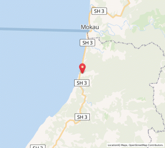 Map of Tongaporutu, Taranaki