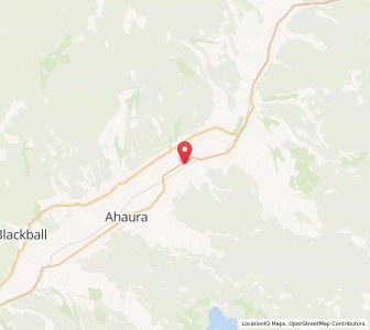 Map of Totara Flat, West Coast